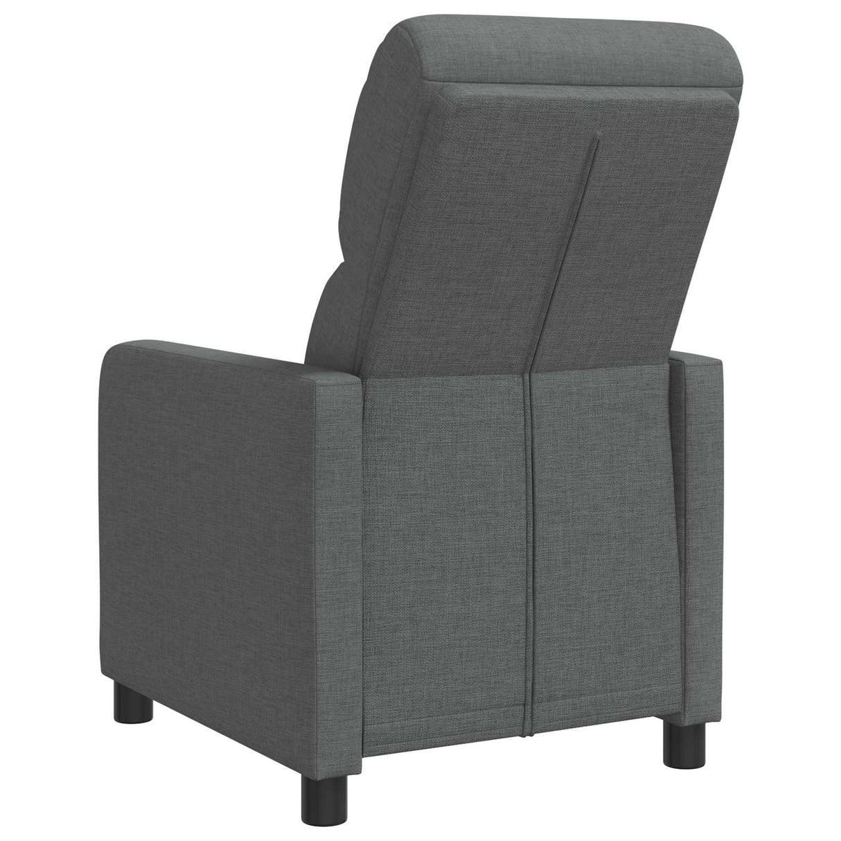 vidaXL Recliner Light Grey Fabric