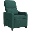 vidaXL Recliner Light Grey Fabric