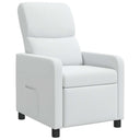 vidaXL Recliner Light Grey Fabric