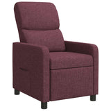 vidaXL Recliner Light Grey Fabric