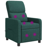 vidaXL Recliner Light Grey Fabric