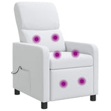 vidaXL Recliner Light Grey Fabric