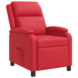 vidaXL Recliner Black Faux Leather