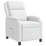 vidaXL Recliner Black Faux Leather