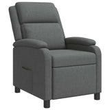 vidaXL Recliner Lichtgrijs Stof
