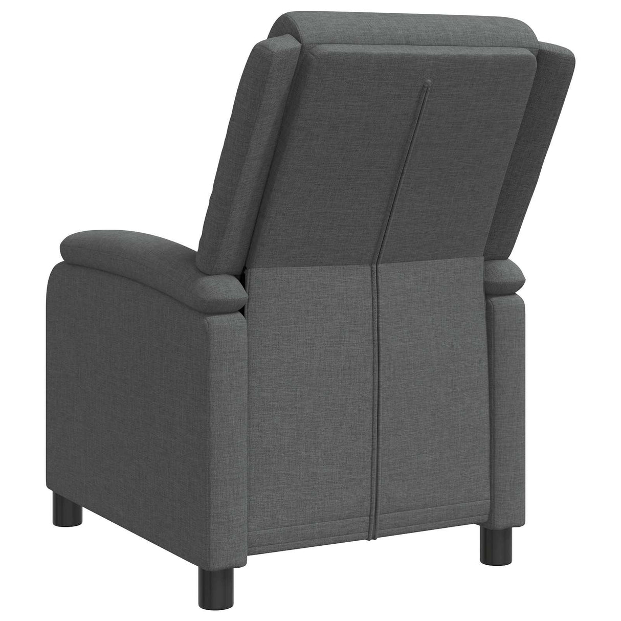 vidaXL Recliner Lichtgrijs Stof
