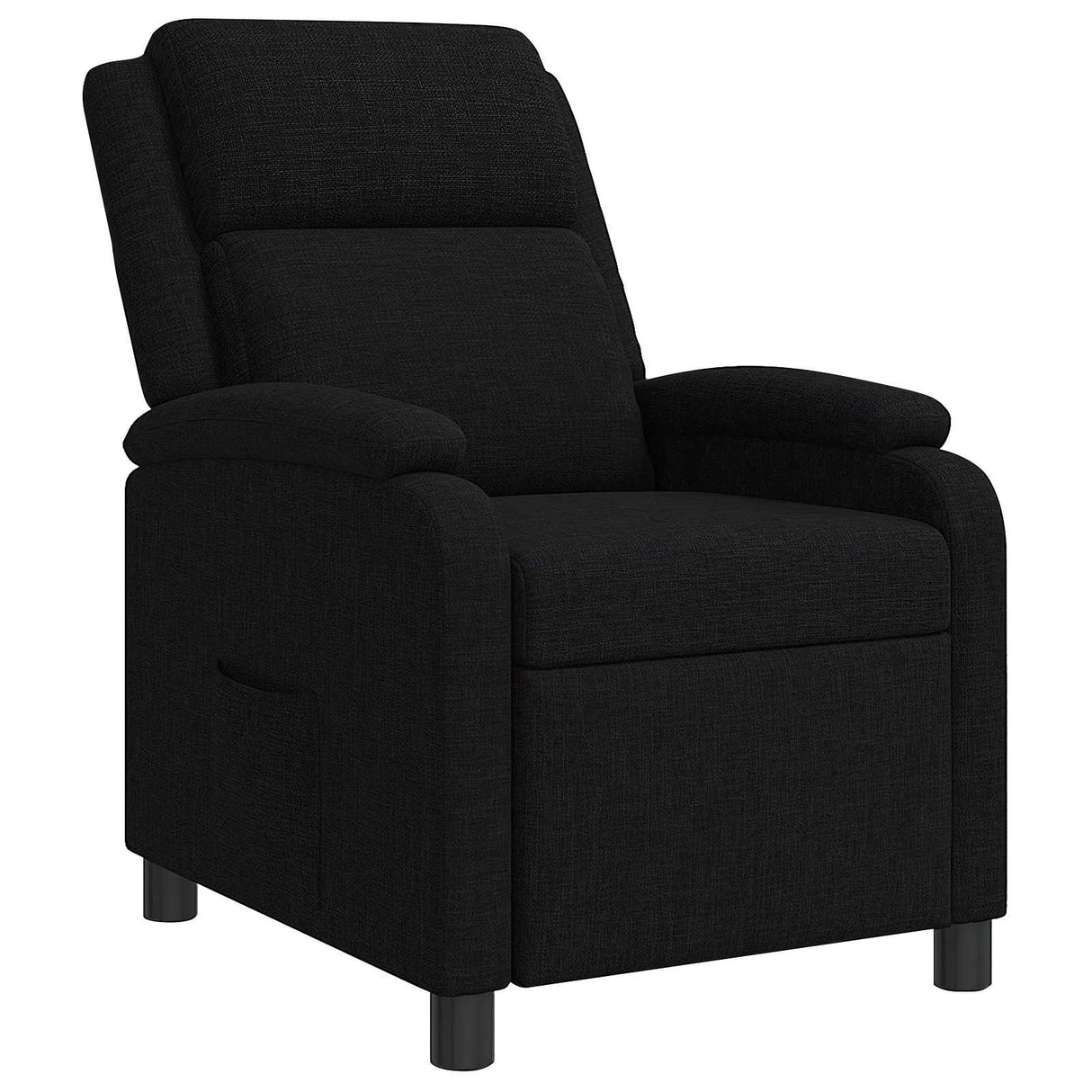 vidaXL Recliner Lichtgrijs Stof