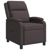 vidaXL Recliner Lichtgrijs Stof