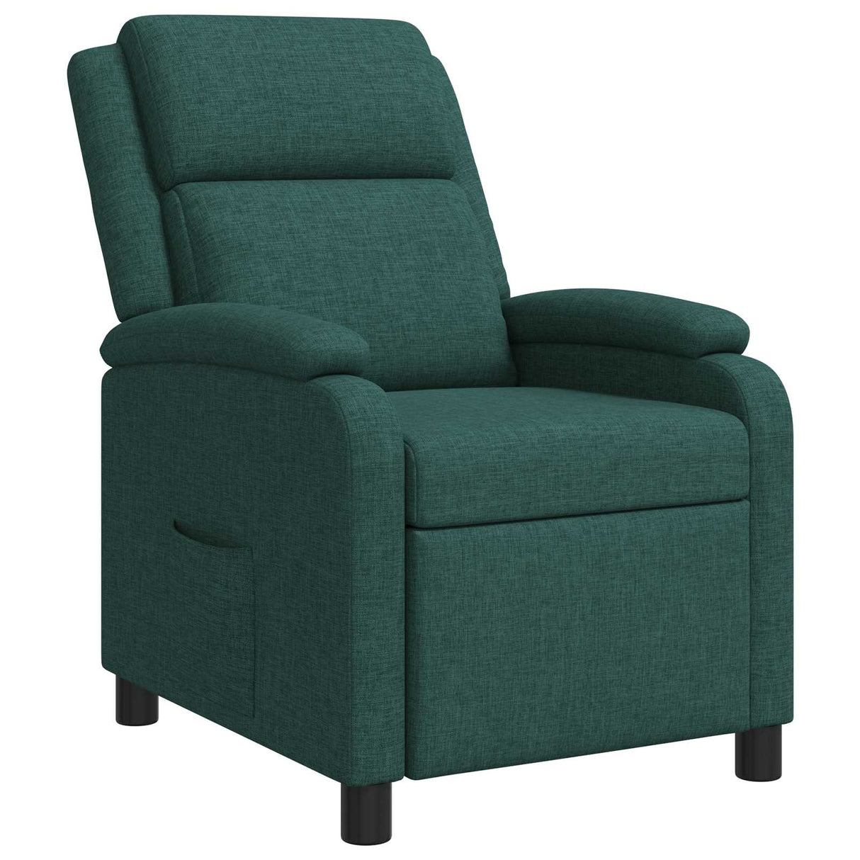 vidaXL Recliner Lichtgrijs Stof