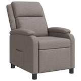 vidaXL Recliner Lichtgrijs Stof