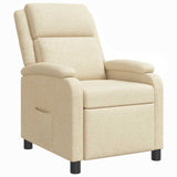 vidaXL Recliner Lichtgrijs Stof