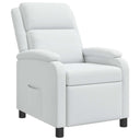 vidaXL Recliner Lichtgrijs Stof