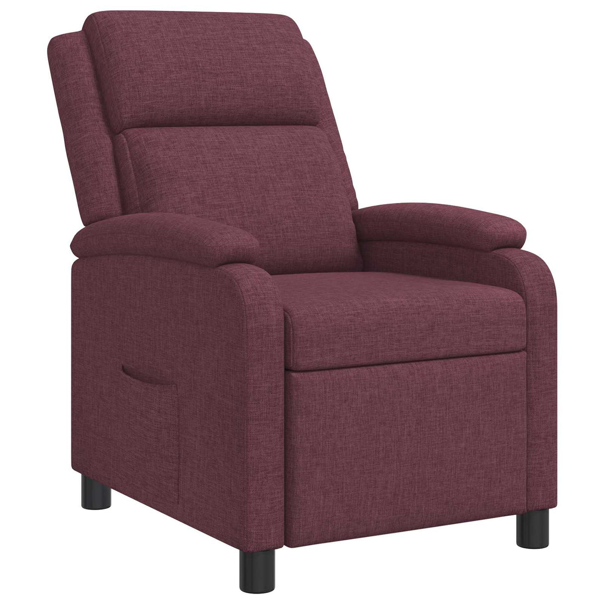 vidaXL Recliner Lichtgrijs Stof