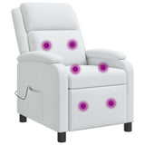 vidaXL Recliner Lichtgrijs Stof