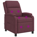 vidaXL Recliner Lichtgrijs Stof