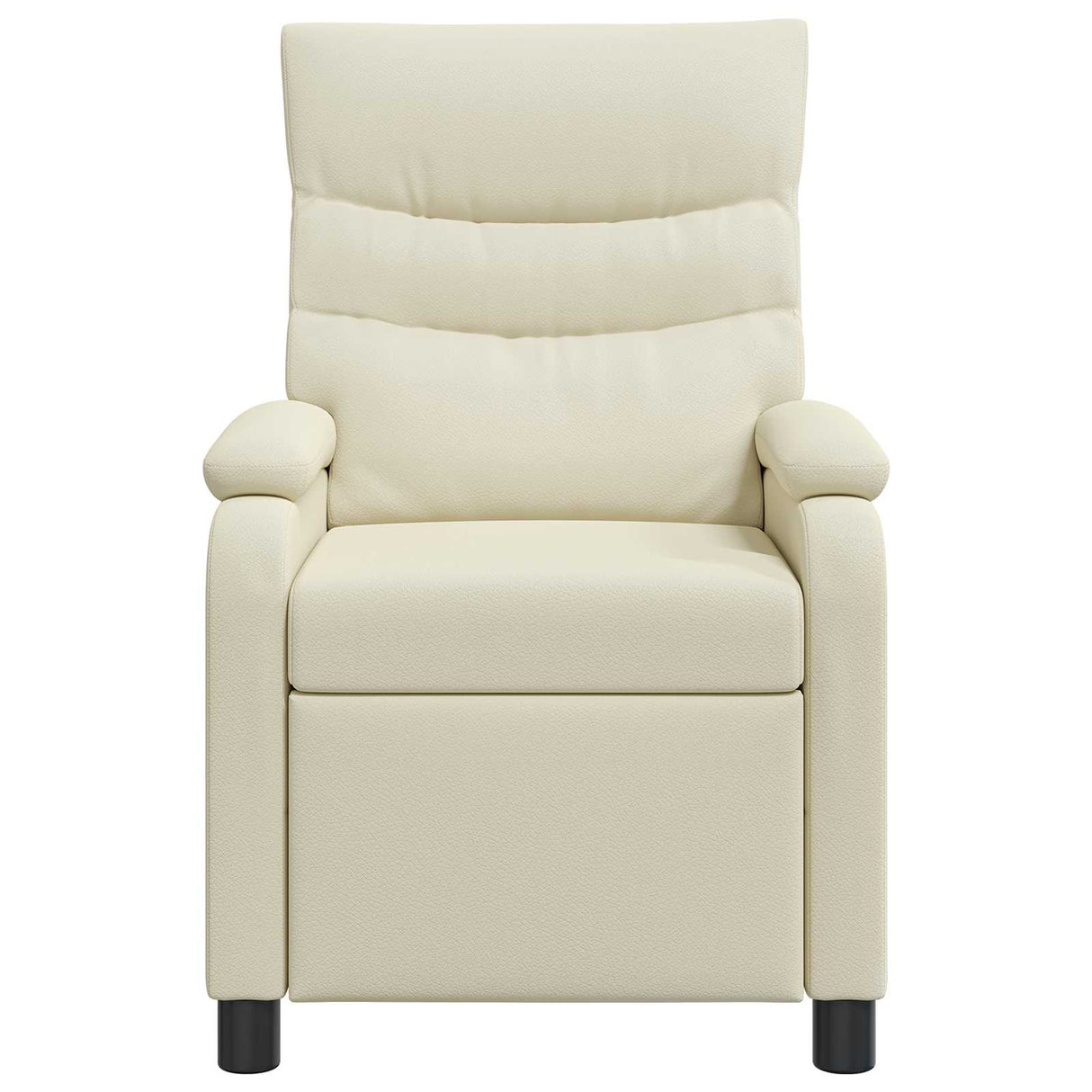 vidaXL Recliner Zwart Kunstleer