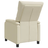 vidaXL Recliner Zwart Kunstleer