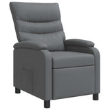 vidaXL Recliner Zwart Kunstleer