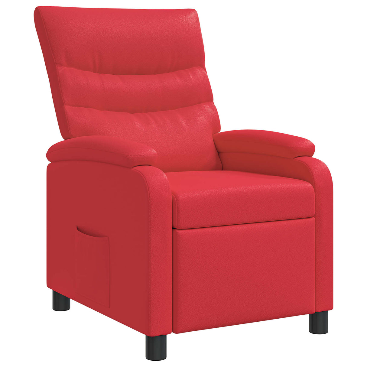 vidaXL Recliner Zwart Kunstleer