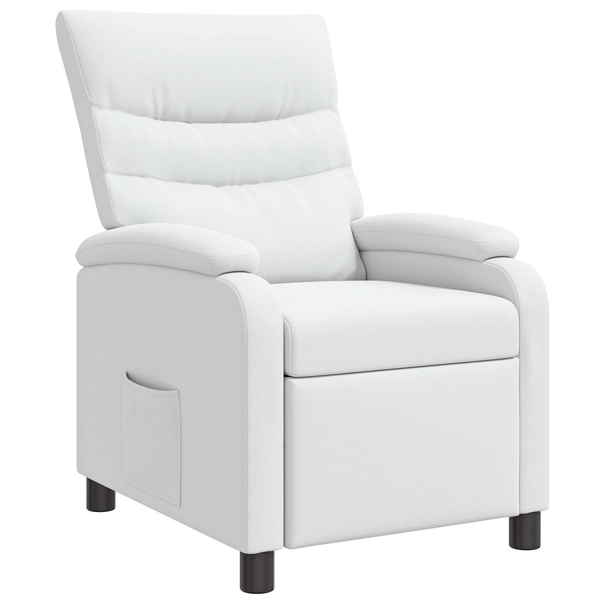 vidaXL Recliner Zwart Kunstleer