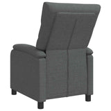 vidaXL Recliner Lichtgrijs Stof