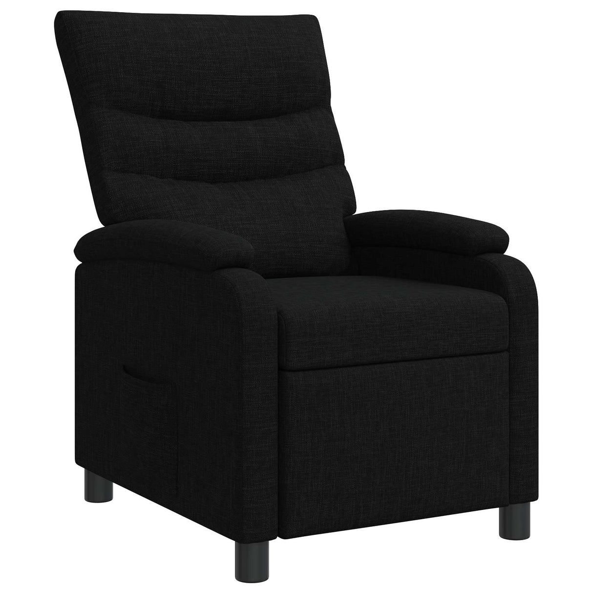 vidaXL Recliner Lichtgrijs Stof