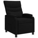 vidaXL Recliner Lichtgrijs Stof