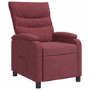 vidaXL Recliner Lichtgrijs Stof