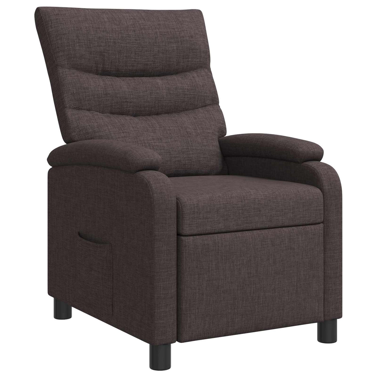vidaXL Recliner Lichtgrijs Stof