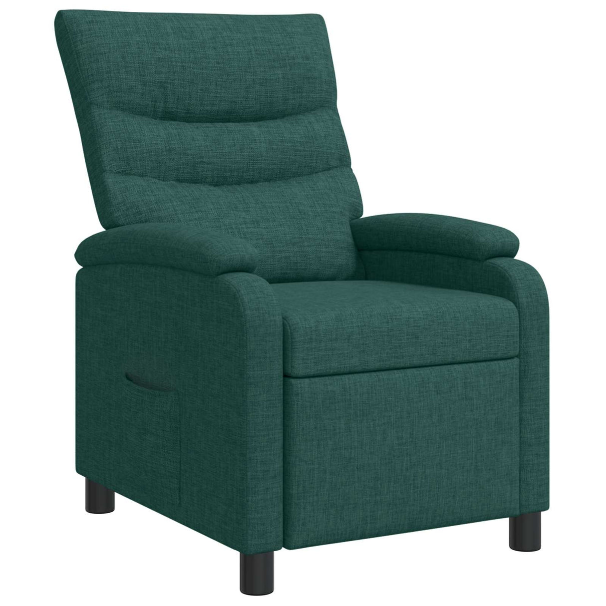 vidaXL Recliner Lichtgrijs Stof