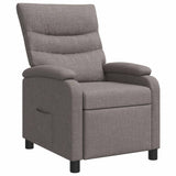 vidaXL Recliner Lichtgrijs Stof