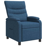 vidaXL Recliner Lichtgrijs Stof