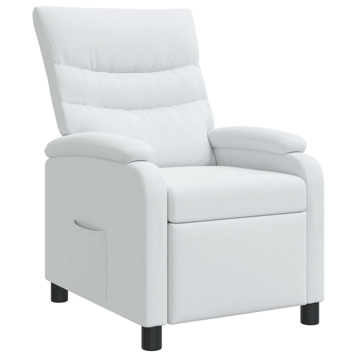 vidaXL Recliner Lichtgrijs Stof