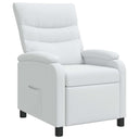 vidaXL Recliner Lichtgrijs Stof