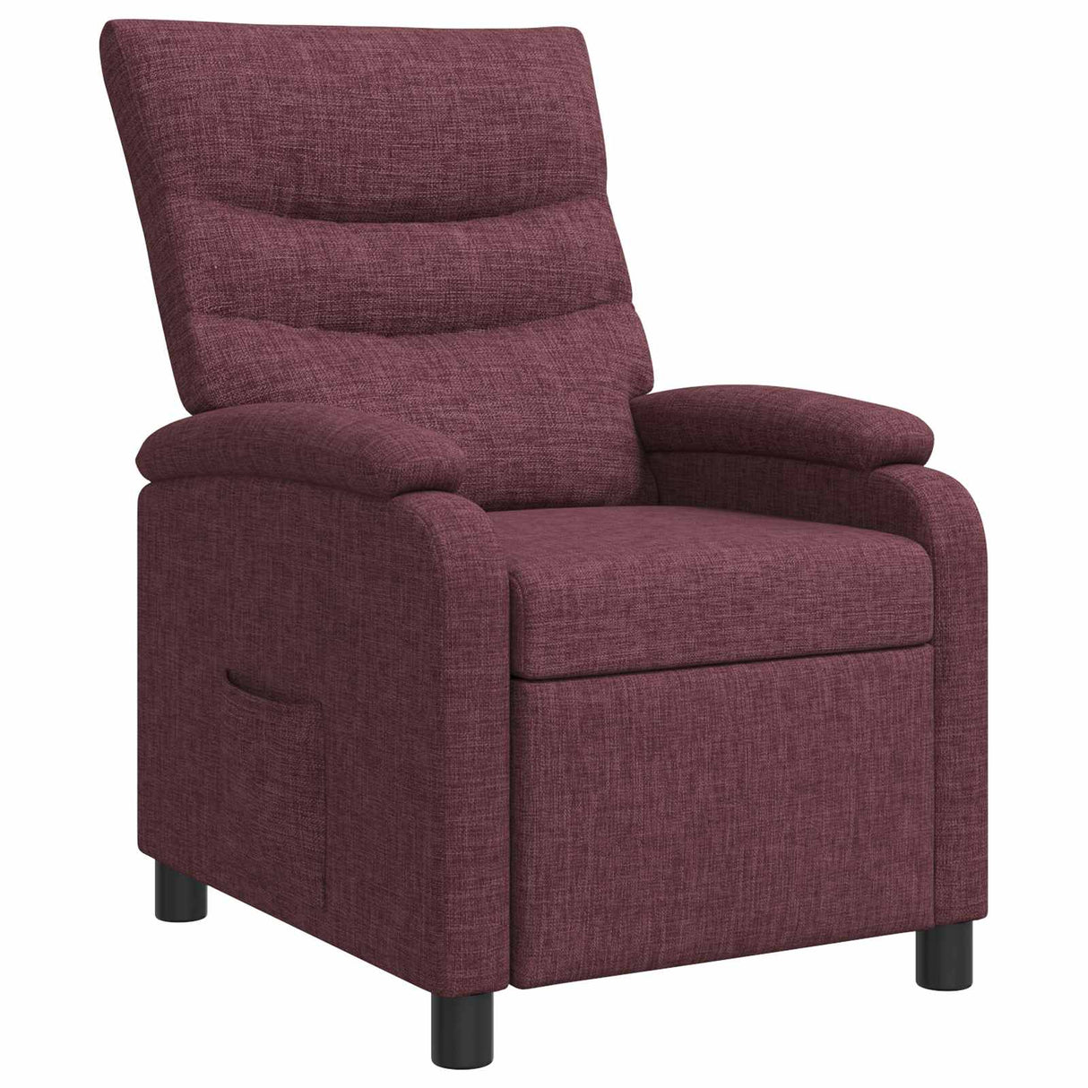 vidaXL Recliner Lichtgrijs Stof