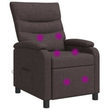 vidaXL Recliner Lichtgrijs Stof
