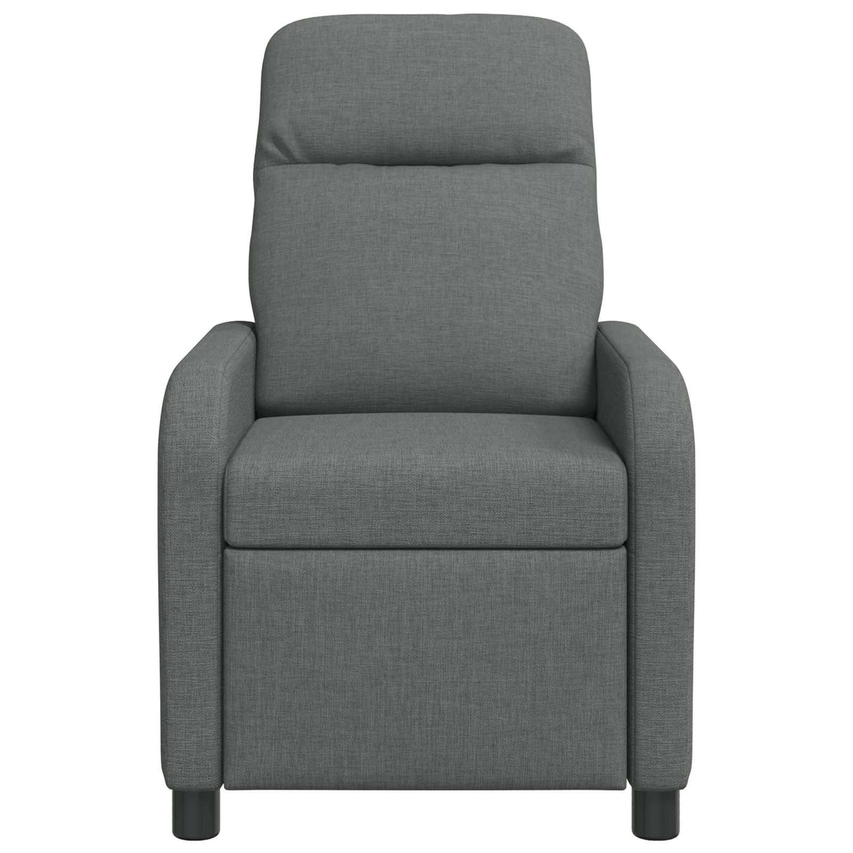 vidaXL Recliner Light Grey Fabric