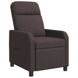 vidaXL Recliner Light Grey Fabric