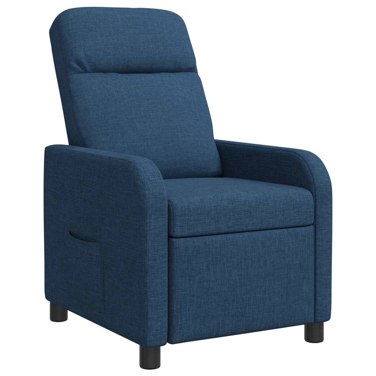 vidaXL Recliner Light Grey Fabric