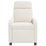 vidaXL Recliner Lichtgrijs Bouclé