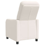 vidaXL Recliner Lichtgrijs Bouclé