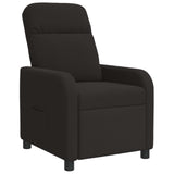 vidaXL Recliner Lichtgrijs Bouclé