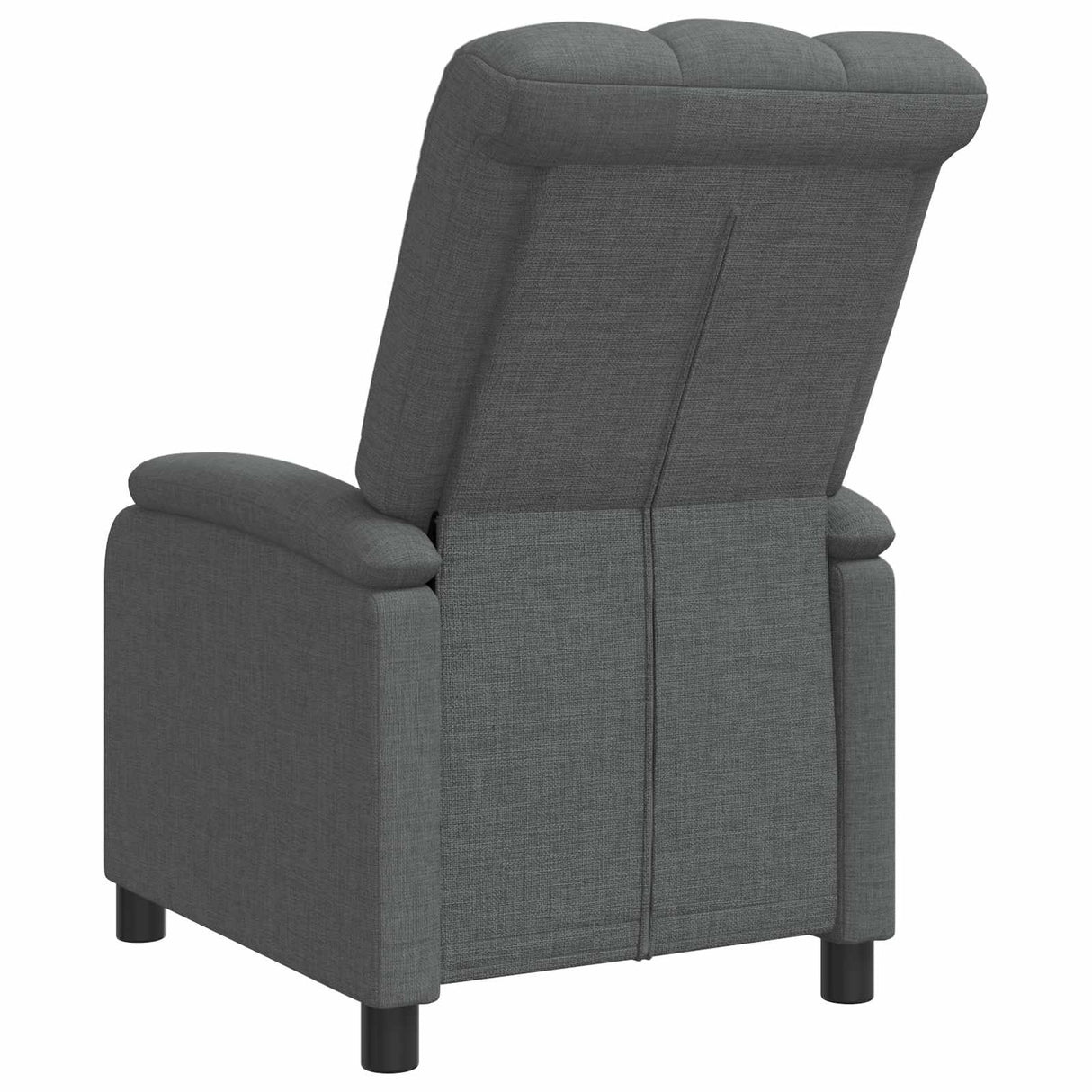 vidaXL Recliner Light Grey Fabric