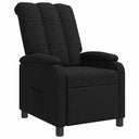 vidaXL Recliner Light Grey Fabric
