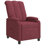 vidaXL Recliner Light Grey Fabric
