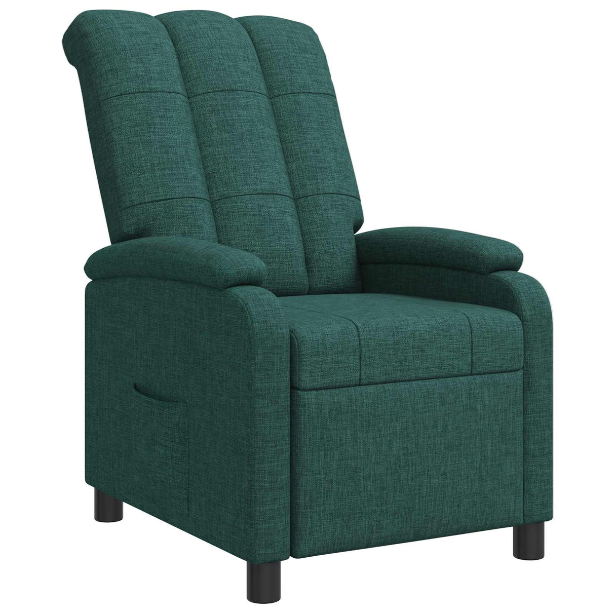 vidaXL Recliner Light Grey Fabric