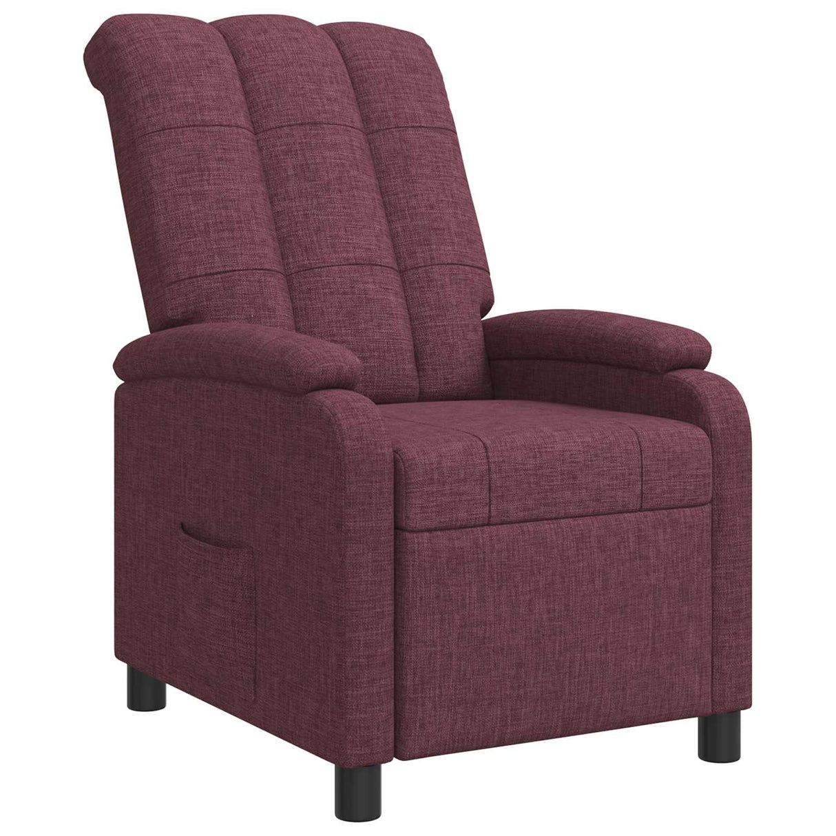 vidaXL Recliner Light Grey Fabric