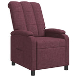 vidaXL Recliner Light Grey Fabric