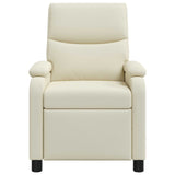 vidaXL Recliner Zwart Kunstleer