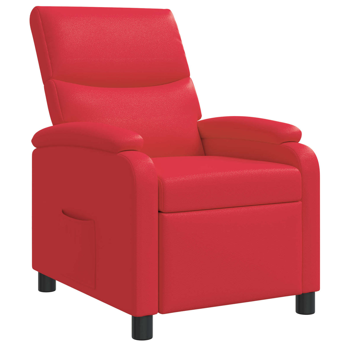 vidaXL Recliner Zwart Kunstleer